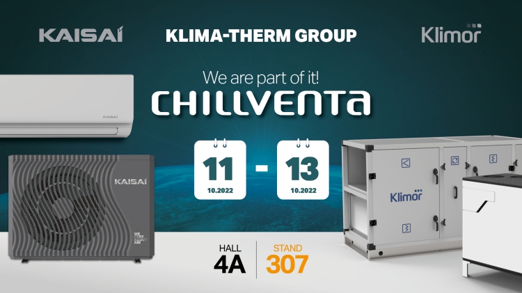 Klima-Therm Group exhibiting at the CHILLVENTA 2022 trade fair